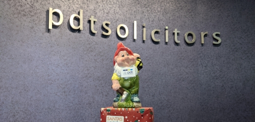 The PDT Offices has been selected as temporary home to one of the Horsham Gnomes for the Horsham Rotary Trail over Christmas and New Year.