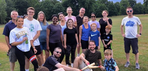 Sporting success, pizza and drinks at PDT’s Annual Staff Rounders Competition yesterday evening.
