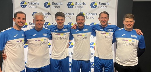 Semi Finalists once again at Searls Land Charity 5-a-side football