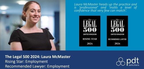 Laura McMaster rises to the top as a Rising Star for her Employment practice
